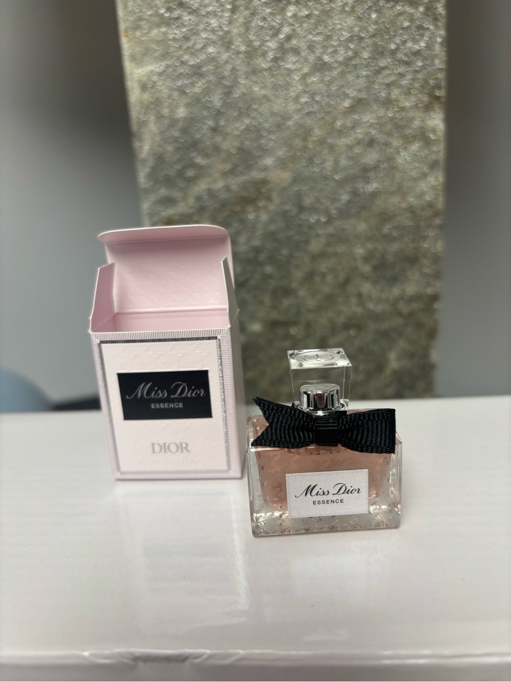 Authentic Dior - Miss Dior Essence Mini Dabber Bottle - Soft Pink w/Black Bow